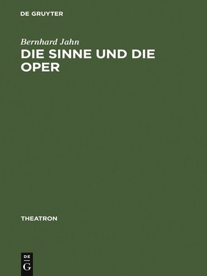 cover image of Die Sinne und die Oper